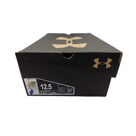 Under Armour Men's 12.5 Black Sneakers New MSRP $100 - Picture 7 of 8